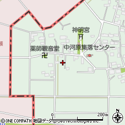 栃木県小山市中河原148周辺の地図