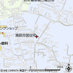 栃木県佐野市高萩町554周辺の地図
