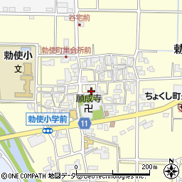 石川県加賀市勅使町リ周辺の地図