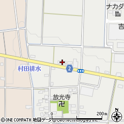 群馬県太田市新田小金井町345-1周辺の地図