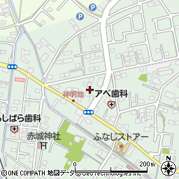 栃木県足利市上渋垂町234周辺の地図