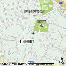 栃木県足利市上渋垂町872周辺の地図