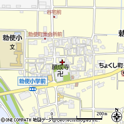 石川県加賀市勅使町（リ）周辺の地図