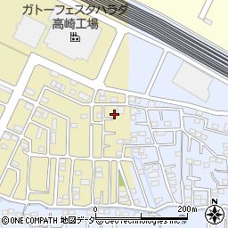 群馬県高崎市下之城町787-11周辺の地図