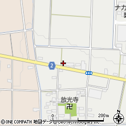 群馬県太田市新田小金井町345周辺の地図