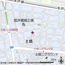 栃木県小山市土塔251-4周辺の地図