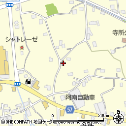 長野県安曇野市豊科南穂高寺所545周辺の地図