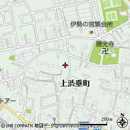 栃木県足利市上渋垂町458周辺の地図