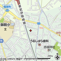栃木県足利市上渋垂町18周辺の地図