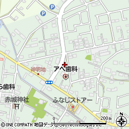 栃木県足利市上渋垂町244周辺の地図