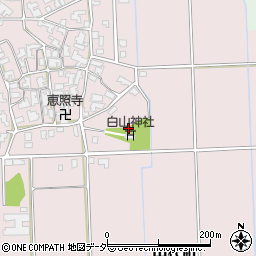 石川県加賀市中代町（ヲ）周辺の地図
