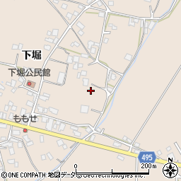 長野県安曇野市堀金烏川4778周辺の地図