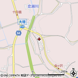 茨城県石岡市大増735周辺の地図