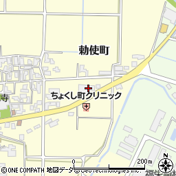 石川県加賀市勅使町ハ周辺の地図