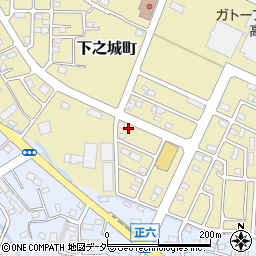 群馬県高崎市下之城町688周辺の地図