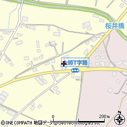茨城県笠間市土師1214-1周辺の地図