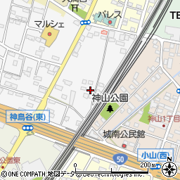 栃木県小山市神鳥谷1094周辺の地図