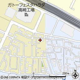 群馬県高崎市下之城町787-4周辺の地図