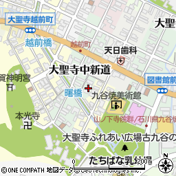 石川県加賀市大聖寺中新道イ6周辺の地図