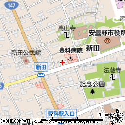 長野県安曇野市豊科5777周辺の地図