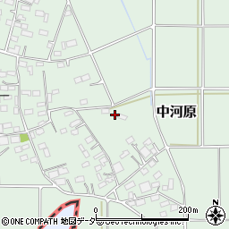 栃木県小山市中河原335周辺の地図