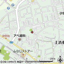 栃木県足利市上渋垂町261-4周辺の地図