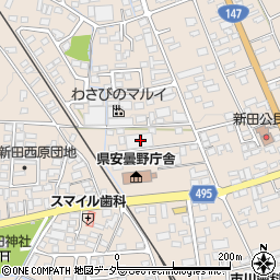 有限会社安曇野麺匠周辺の地図