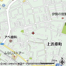 栃木県足利市上渋垂町450周辺の地図
