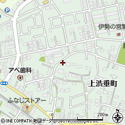 栃木県足利市上渋垂町450周辺の地図