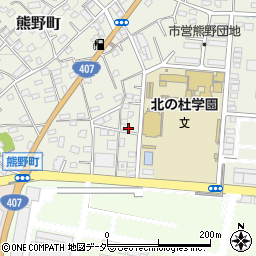 群馬県太田市熊野町17-2周辺の地図