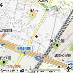 栃木県小山市神鳥谷1081周辺の地図