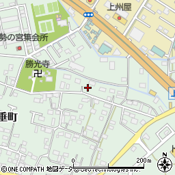 栃木県足利市上渋垂町938周辺の地図