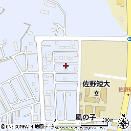 栃木県佐野市高萩町1300周辺の地図
