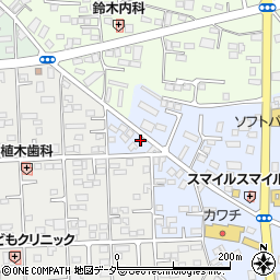 栃木県佐野市高萩町488周辺の地図