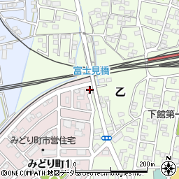 冨士美橋周辺の地図