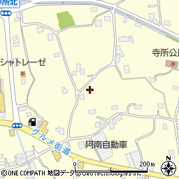 長野県安曇野市豊科南穂高寺所696周辺の地図
