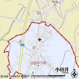 長野県佐久市小田井961-1周辺の地図