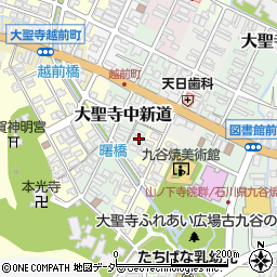 石川県加賀市大聖寺中新道イ5周辺の地図