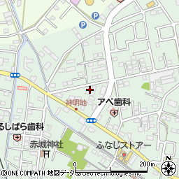 栃木県足利市上渋垂町232-4周辺の地図