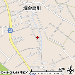 長野県安曇野市堀金烏川岩原695周辺の地図