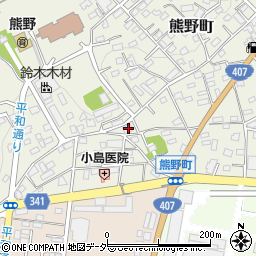 群馬県太田市熊野町14-12周辺の地図