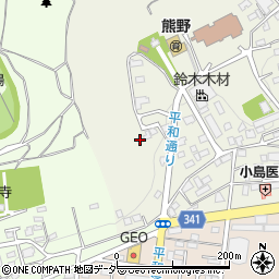 群馬県太田市熊野町11-15周辺の地図