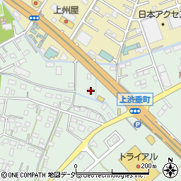 栃木県足利市上渋垂町513周辺の地図