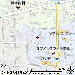 栃木県佐野市高萩町495周辺の地図