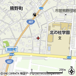 群馬県太田市熊野町17-4周辺の地図