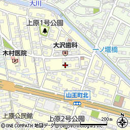 群馬県伊勢崎市山王町59周辺の地図