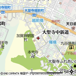 石川県加賀市大聖寺神明町周辺の地図