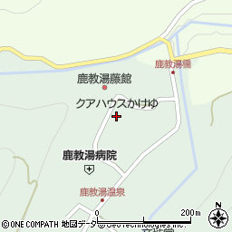 上田市鹿教湯健康センタークアハウスかけゆ周辺の地図