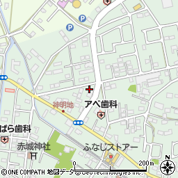 栃木県足利市上渋垂町237-1周辺の地図