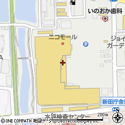 スマイル本田新田店カーテンハウス周辺の地図